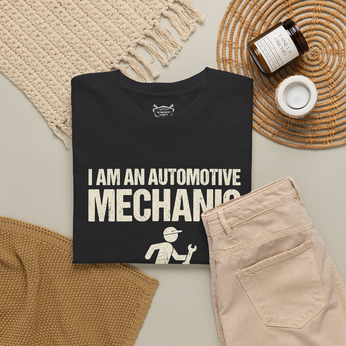 The "Don't Catch Up" Mechanic Tee | Wrench Army