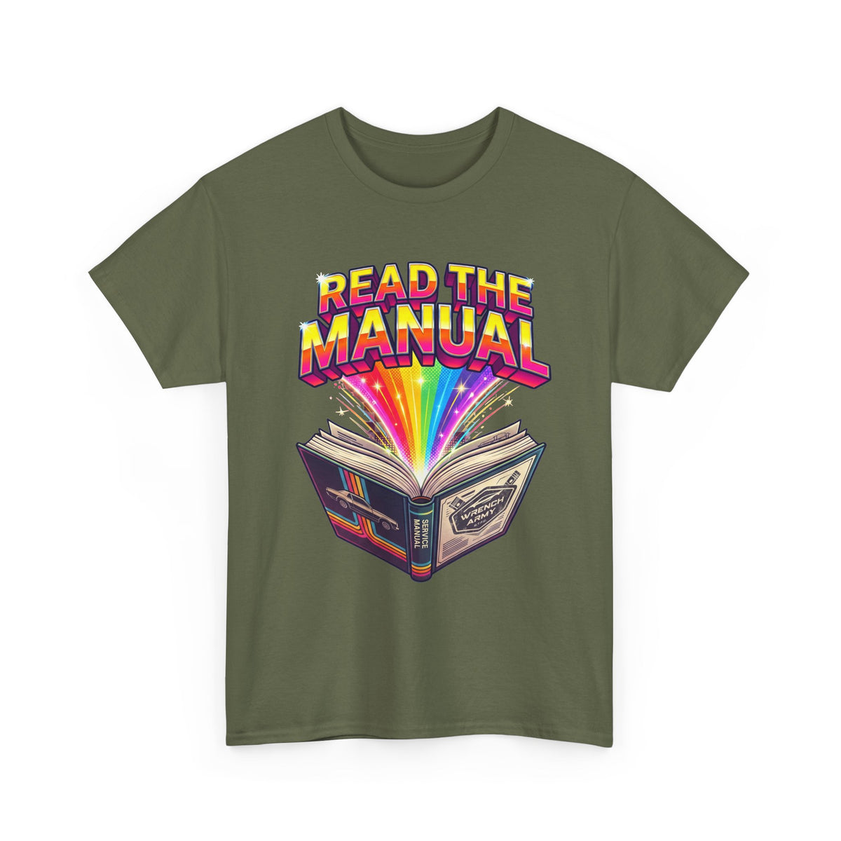 The "Reading Rainbow" RTFM Tee | Wrench Army