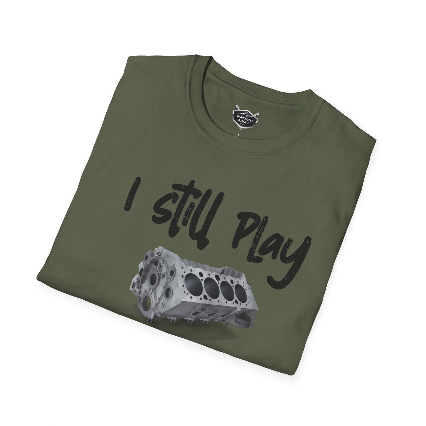 Wrench Army Play With Blocks: The Gearhead’s Childhood Tee 🧱🔧