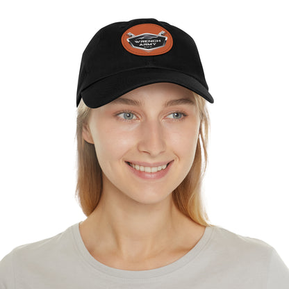 Wrench Army "Wrench Warrior" Classic Cap - Sell Those Flipping Cars Leather Patch Shop Hat