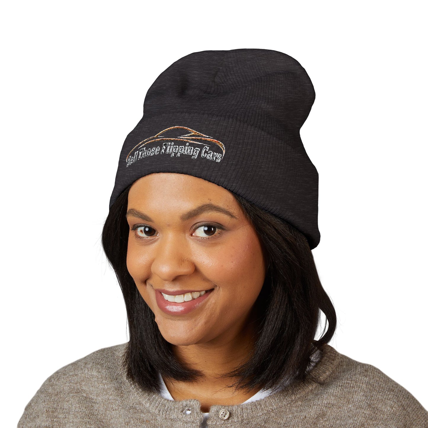 Sell Those Flipping Cars: The Rugged "Hustle" Beanie